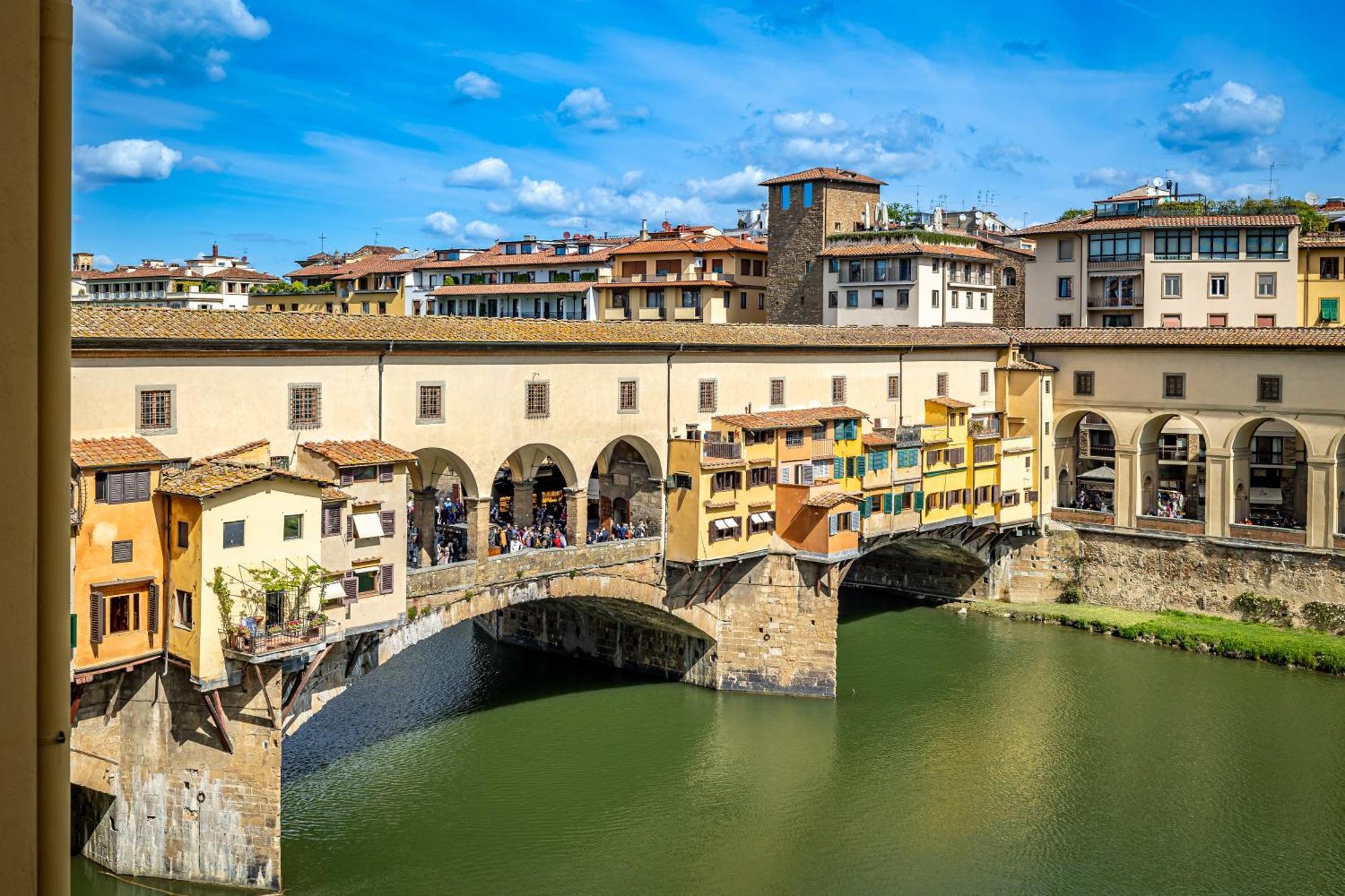 Yd Balcony On Pontevecchio View Appartement Florence Buitenkant foto