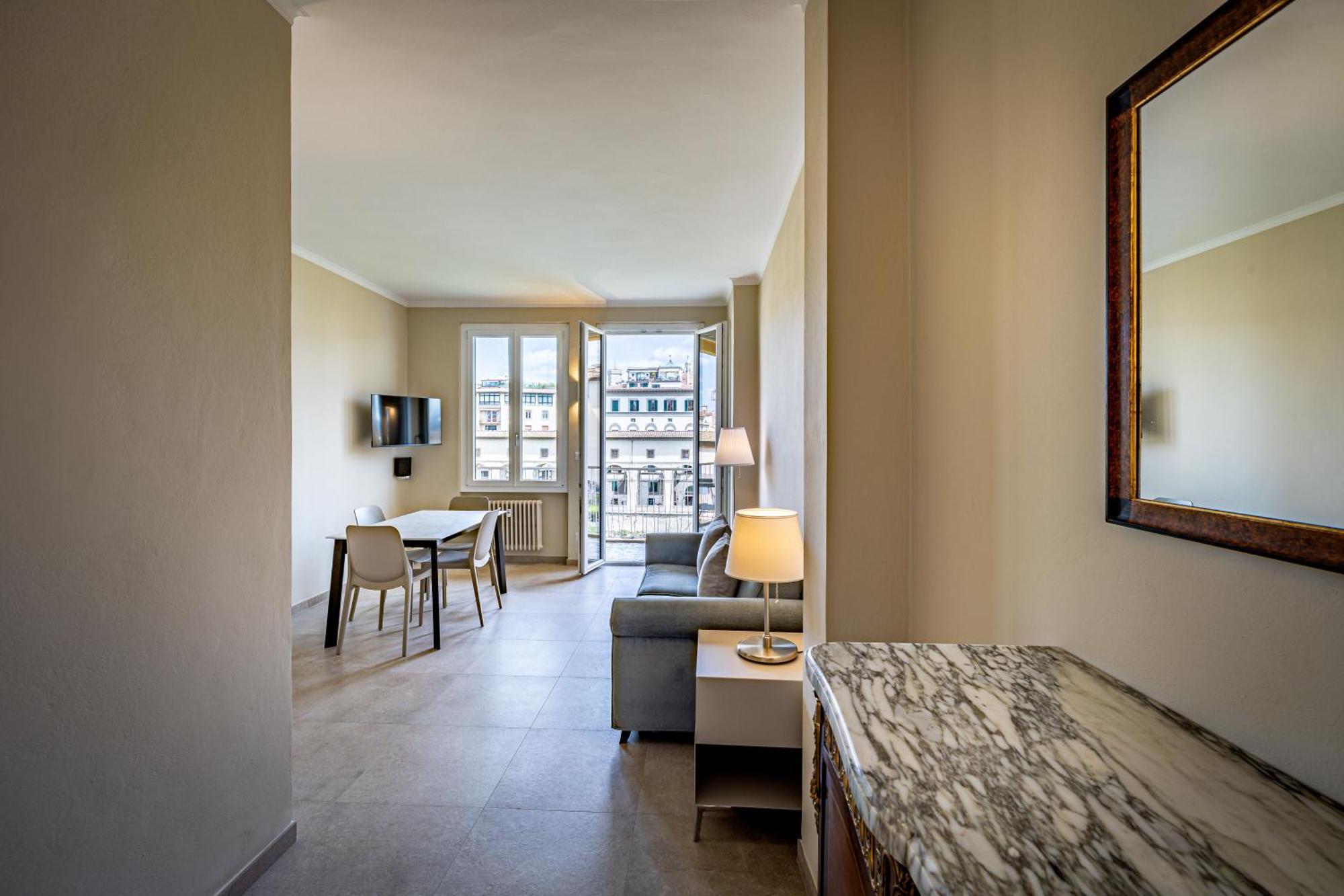 Yd Balcony On Pontevecchio View Appartement Florence Buitenkant foto