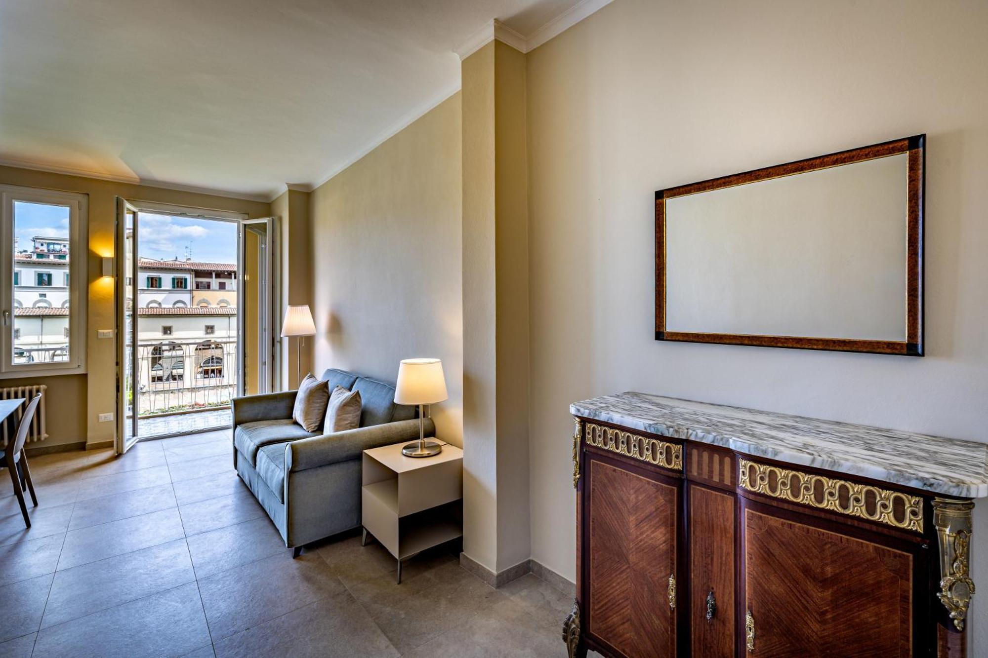 Yd Balcony On Pontevecchio View Appartement Florence Buitenkant foto
